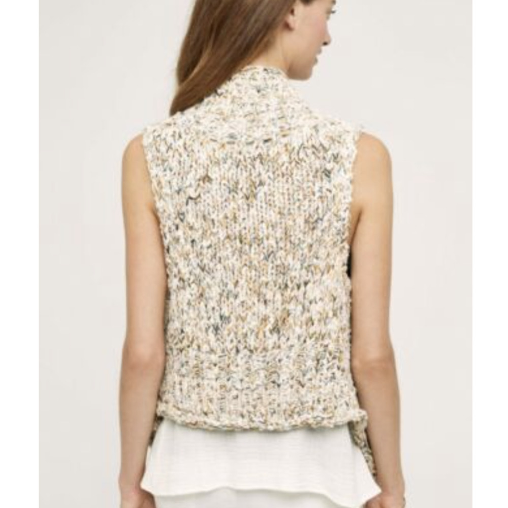 Anthropologie Knitted & Knotted Caprea vest - Picture 6 of 11